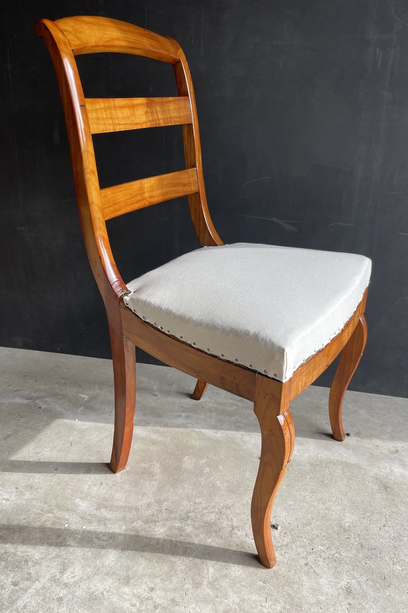 série de 4 chaises à barettes-photo-3